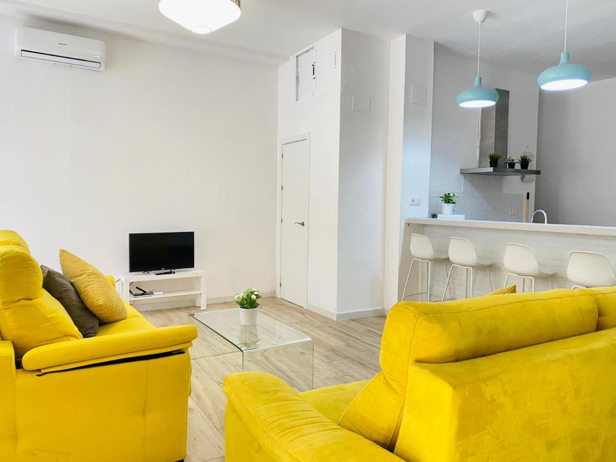 Flamenca Triana - Apartamento Wifi Con 2 Dormitorios 2 Sofas Camas 2 Banos Sewilla Zewnętrze zdjęcie